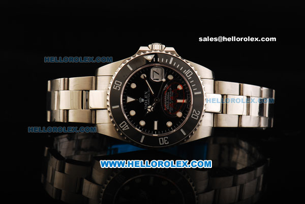 Rolex Submariner Automatic Movement Steel Case with Ceramic Bezel and Steel Strap 36mm - Click Image to Close